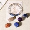 12 Zodiac Signs Healing Stones + Bracelet Sets Raw Crystal Stones Magical Energy Stones Gifts