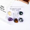 12 signos del zodíaco Piedras Curativas Conjuntos Piedras de Cristal en Bruto Piedras Mágicas Energéticas Regalos Decoraciones de Interior