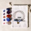 12 Zodiac Signs Healing Stones + Bracelet Sets Raw Crystal Stones Magical Energy Stones Gifts