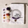 12 Zodiac Signs Healing Stones + Bracelet Sets Raw Crystal Stones Magical Energy Stones Gifts