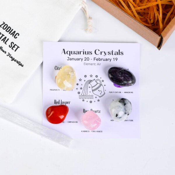 12 signos del zodíaco Piedras Curativas Conjuntos Piedras de Cristal en Bruto Piedras Mágicas Energéticas Regalos Decoraciones de Interior