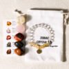 12 Zodiac Signs Healing Stones + Bracelet Sets Raw Crystal Stones Magical Energy Stones Gifts
