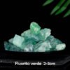 Piedra de Cristal en Bruto Serie Verde Cristal Natural Piedra de Aromaterapia Piedra Curativa
