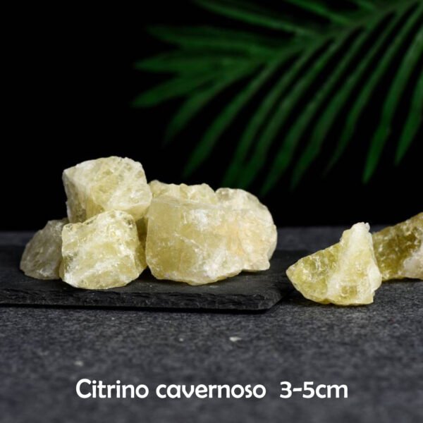 Piedra de Cristal en Bruto Serie Amarilla Cristal Natural Piedra de Aromaterapia Piedra Curativa