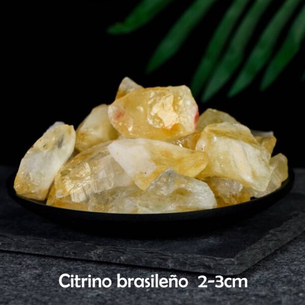 Piedra de Cristal en Bruto Serie Amarilla Cristal Natural Piedra de Aromaterapia Piedra Curativa