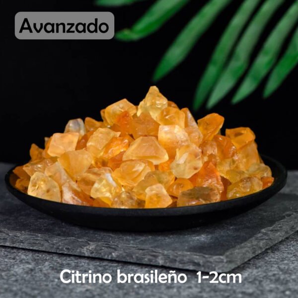 Piedra de Cristal en Bruto Serie Amarilla Cristal Natural Piedra de Aromaterapia Piedra Curativa