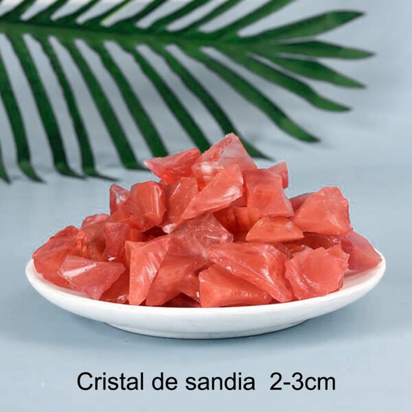 Raw Crystal Stone Red Series Natural Crystal Aromatherapy Stone Healing Stone