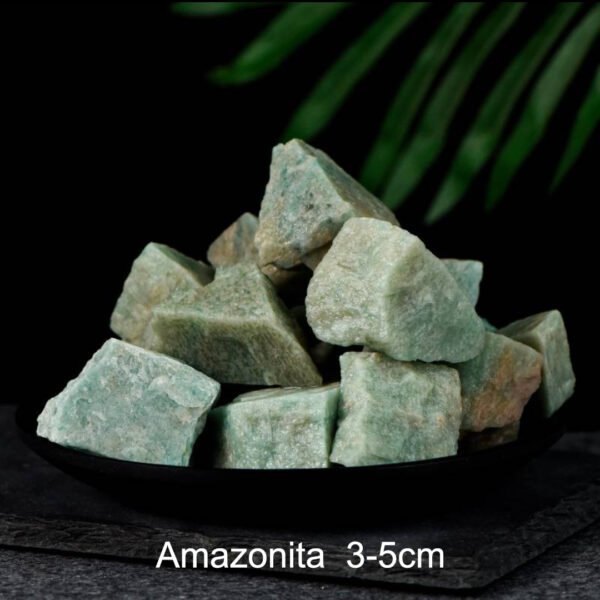 Piedra de Cristal en Bruto Serie Verde Cristal Natural Piedra de Aromaterapia Piedra Curativa