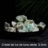 Piedra de Cristal en Bruto Serie Verde Cristal Natural Piedra de Aromaterapia Piedra Curativa