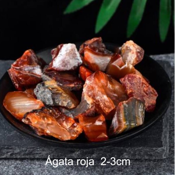Raw Crystal Stone Red Series Natural Crystal Aromatherapy Stone Healing Stone