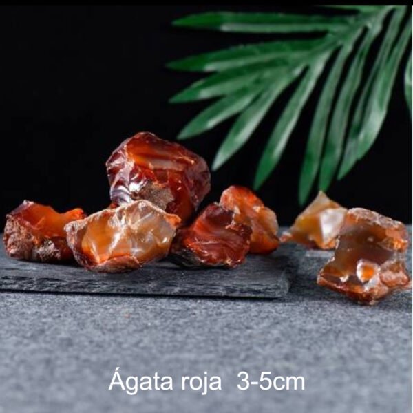 Raw Crystal Stone Red Series Natural Crystal Aromatherapy Stone Healing Stone