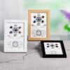 Metatrón Hexágono Sol y Luna Abeja Piedra de Cristal Energética Marco de la Foto Decoraciones de Escritorio Regalo