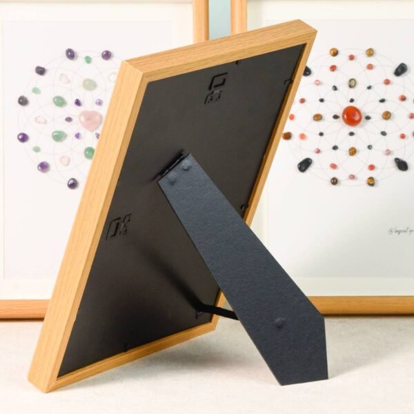 水晶阵网格画相框6 Crystal Matrix Energy Stone Crystal Stone Photo Frame Desk Decorations Gift