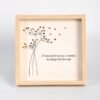 Dandelion Crystal Energy Stone Photo Frame Desk Decorations Gift