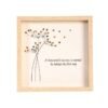 Dandelion Crystal Energy Stone Photo Frame Desk Decorations Gift