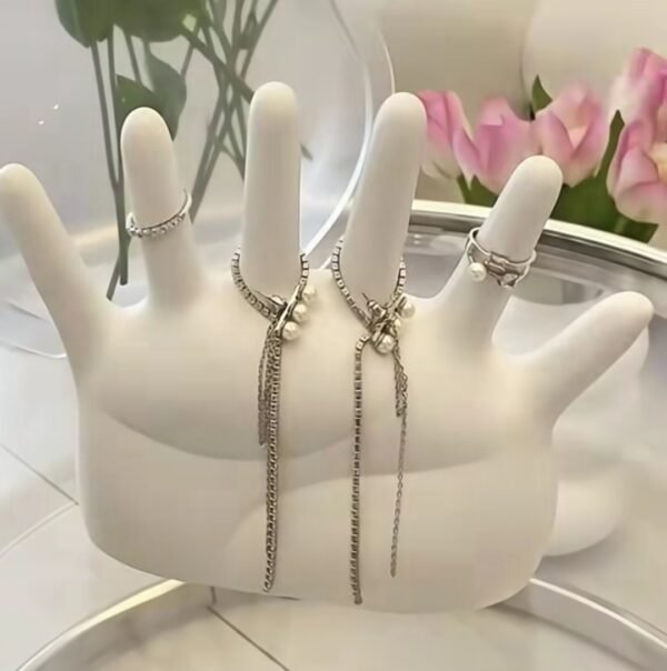 Palm ring display stand, storage shelf, bracelets, jewelry, elegant and luxurious decorations