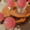 Natural Rose Quartz Sphere Hand Polished Ball 40–45 mm AAA+ 6-Ray Asterism Crystal Healing Divination Ball Crystal Energy Gifts for Couples Family Gifts 1 Piece