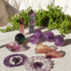 1763657847270_edit_16113072777227 Amethyst Star and Ankh Mini Amethyst Stars and Ankh Amethyst Star Amethyst Ankh Amethyst Crystal Star Carving Amethyst Crystal Ankh Healing Stone Energy Crystal Healing Gifts for couples friend Gifts for family