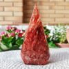 Red Hematoid Quartz Fire Quartz Freeform High Quality AAA+ Energy Crystal Healing Home Decor Gifts for Couples Friend Family Gifts