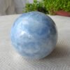 Esfera de cristal de celestita natural Esfera de cristal pulida a mano Bola de celestita azul Bola de cristal para meditación Decoración del hogar Regalos para parejas amigo Regalos para la familia