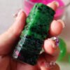 The Book of the Dinosaur's Eye Natural Ruby Zoisite Sphere Healing Crystal Gift Gifts for Couples Friend Gifts for Family