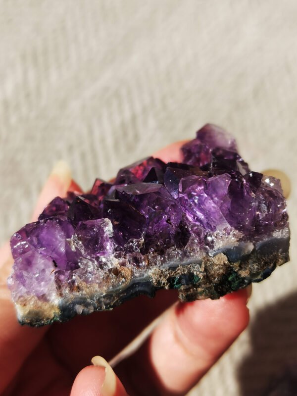mmexport1768747873430 Natural amethyst—Raw quartz crystal—Reiki healing stone