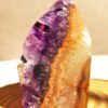 oznorCO Natural amethyst—Raw quartz crystal—Reiki healing stone