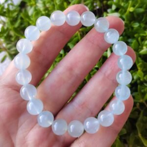 Aquamarine Bracelet - Throat Chakra - Gifts for Couples and Friends