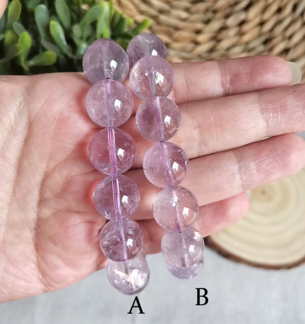 Bolivian Amethyst Bracelet - Third Eye Chakra · Crown - Gifts for Couples and Friends