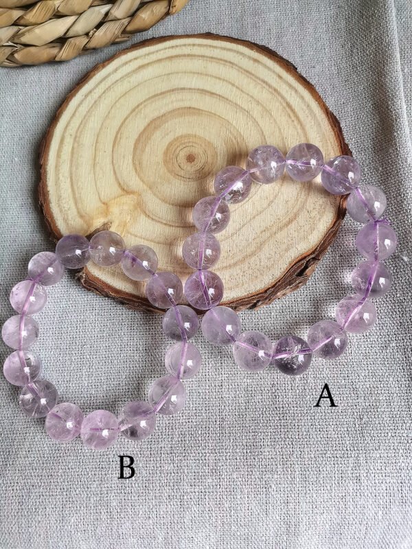 Bolivian Amethyst Bracelet - Third Eye Chakra · Crown - Gifts for Couples and Friends