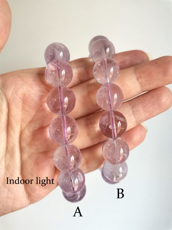 Bolivian Amethyst Bracelet - Third Eye Chakra · Crown - Gifts for Couples and Friends