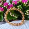 High transparency golden citrine bracelet - Solar Plexus Chakra - Gifts for couples, friends, and family