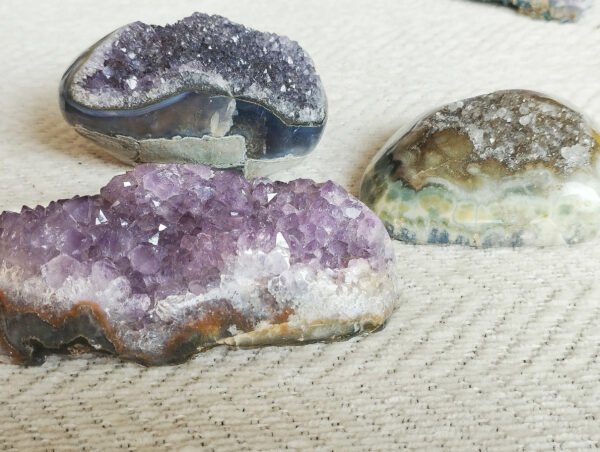 Raw amethyst Home decor Gifts for couples Gifts for friends Gifts for family