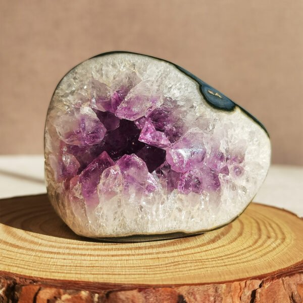 IMG_20260120_122552 Natural amethyst—Raw quartz crystal—Reiki healing stone
