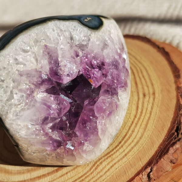 IMG_20260120_122732 Natural amethyst—Raw quartz crystal—Reiki healing stone