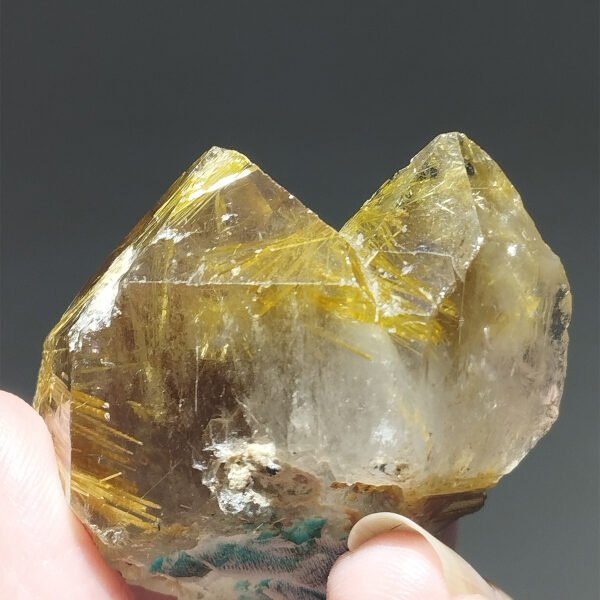 Raw golden rutilated quartz Collectibles
