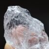 Highly transparent raw rock crystal quartz