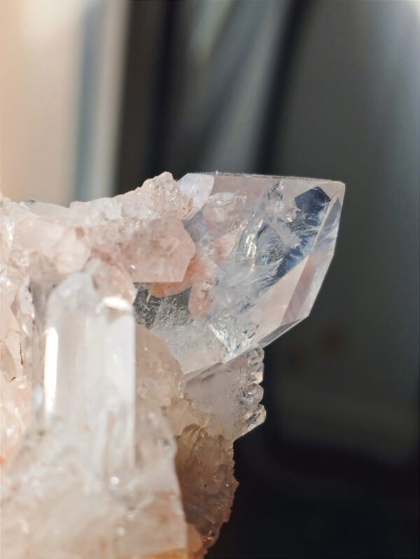 IMG_20260125_144515 Natural pink Lemurian quartz with flash