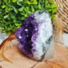 IMG_20260128_103141 Natural Amethyst Geode, Intense Color · Stable Piece · Home Decor · Meditation and Collectible Crystal