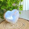 Natural Moonstone · Sphere and Heart · Collectible Crystal and Spiritual Decoration