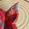 IMG_20260128_171646 Natural Red Agate Butterfly from Mexico · Hand carved and polished · Spiritual decoration and collector's item