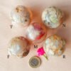 IMG_20260131_161804 Natural Pink Sakura Agate Sphere and Heart · 24 Styles · Decorative Crystal · Display and Collectible Stone