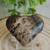 Natural Picture Jasper Heart – Polished Landscape Jasper – Home Decor, Meditation, and Collectibles
