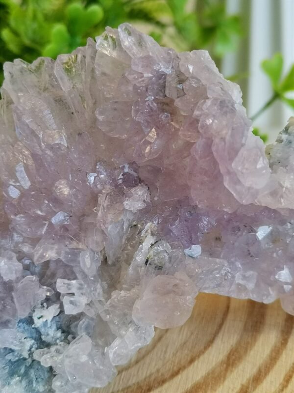 Racimo de amatista natural Cristal