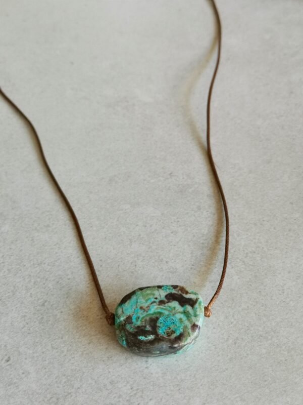 IMG_20260208_153410 Collar de ágata natural hecho a mano