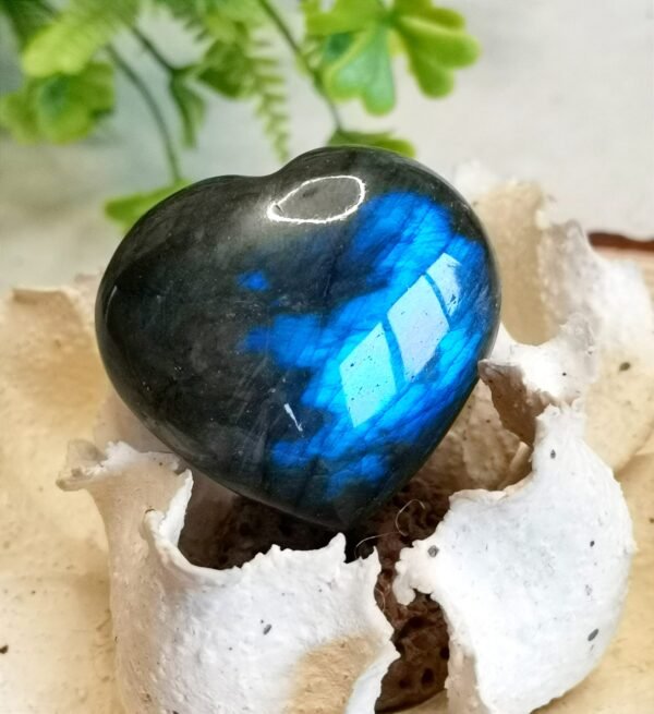 oznorCO Corazón de labradorita natural