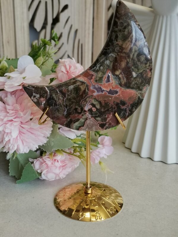 Jaspe y Ágata Mineral natural luna