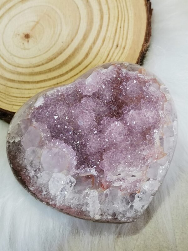 Corazón de Amatista Natural AAA+ Grande