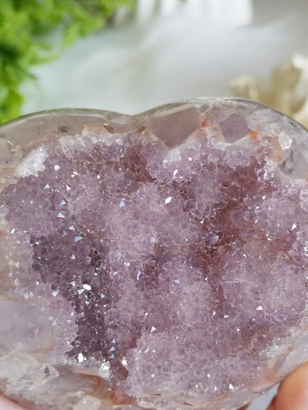 Corazón de Amatista Natural AAA+ Grande