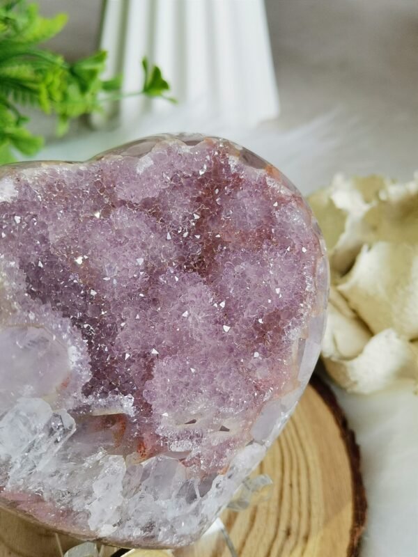 Corazón de Amatista Natural AAA+ Grande